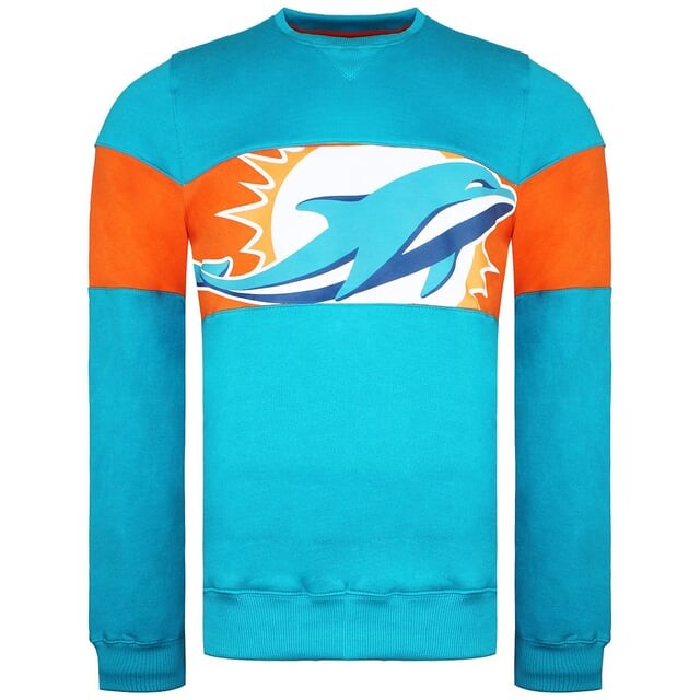 Мужской свитер со вставками Fanatics NFL Miami Dolphins Fanatics, синий
Мужской свитер со вставками Fanatics NFL Miami Dolphins Fanatics, синий