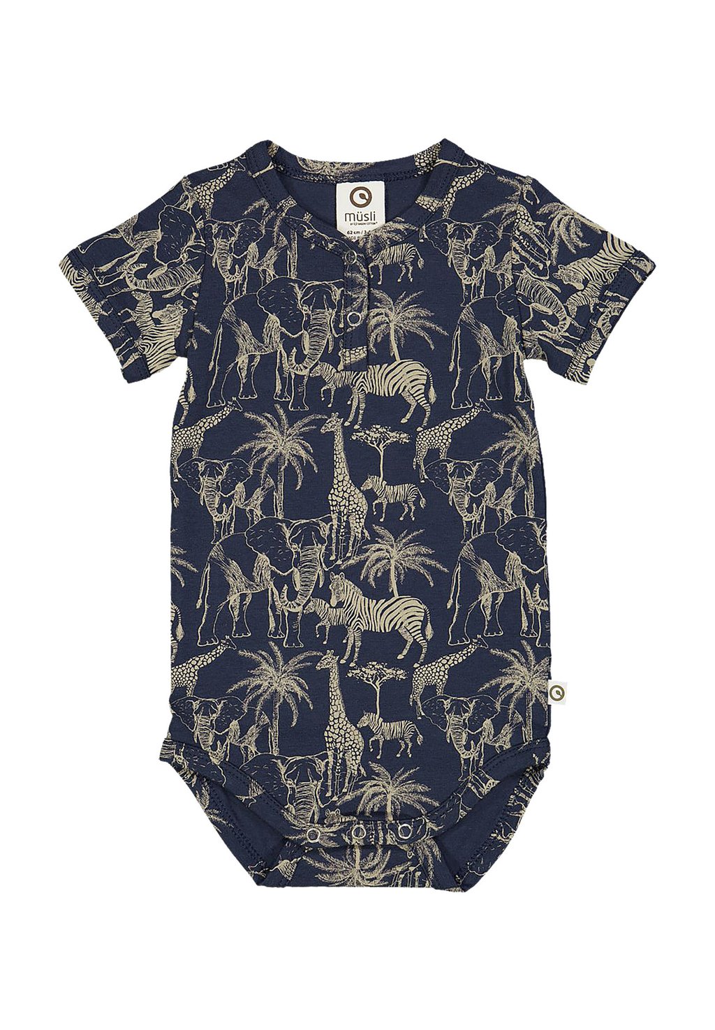 Боди Müsli by GREEN COTTON, темно-синий
Боди Müsli by GREEN COTTON, темно-синий