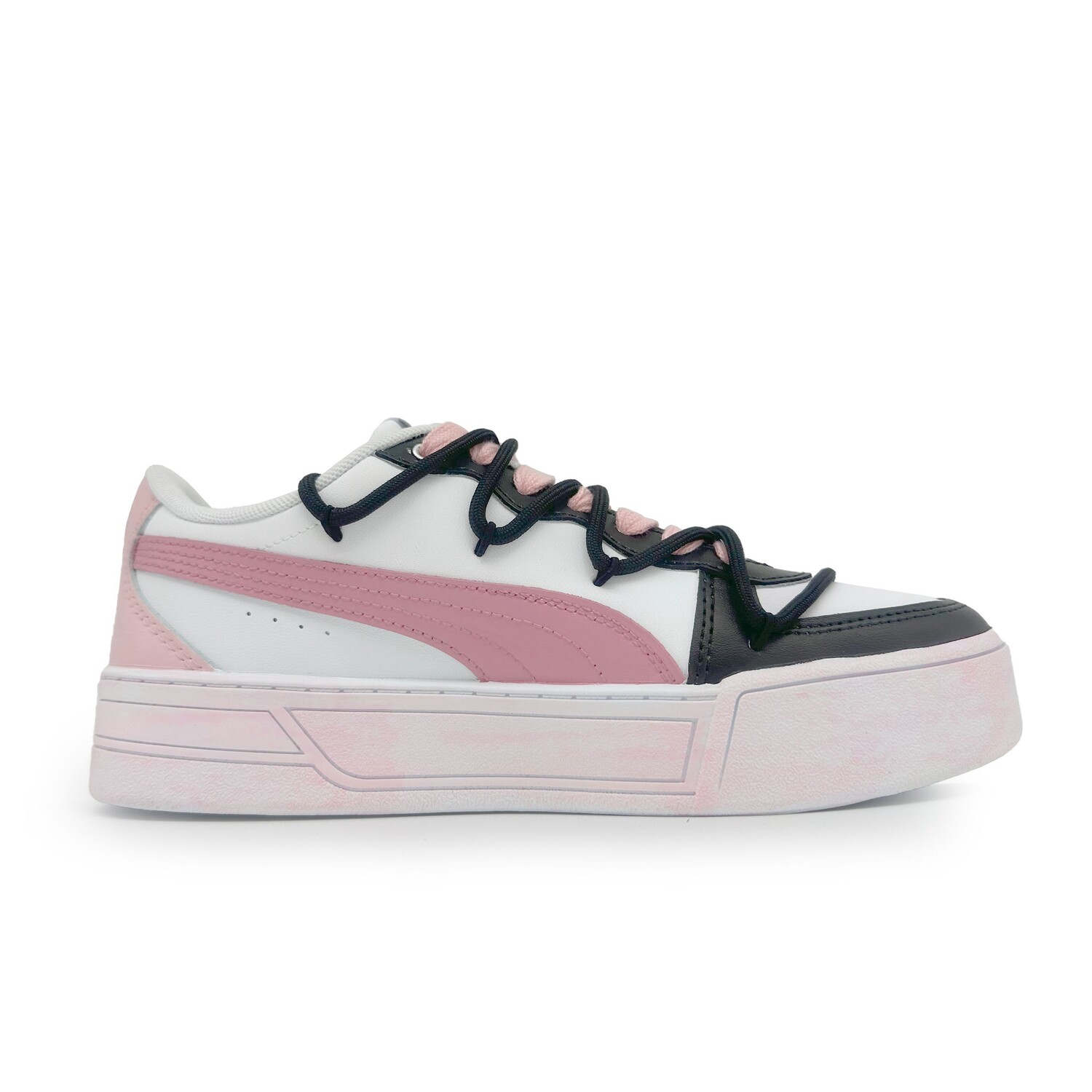 Кроссовки Puma Skateboarding Shoes Women's Low-top Core Black / Cloud White / Team Shock Pink 2, черный
Кроссовки Puma Skateboarding Shoes Women's Low-top Core Black / Cloud White / Team Shock Pink 2, черный