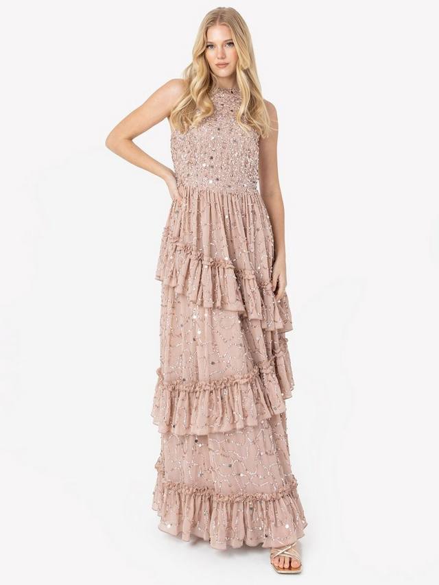 Украшенное макси-платье с низким воротом Maya Deluxe, цвет Taupe Blush
Украшенное макси-платье с низким воротом Maya Deluxe, цвет Taupe Blush