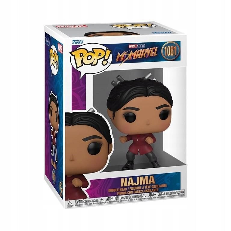 Funko Pop, Фигурка TV Ms. Марвел Наджма Funko POP!
Funko Pop, Фигурка TV Ms. Марвел Наджма Funko POP!