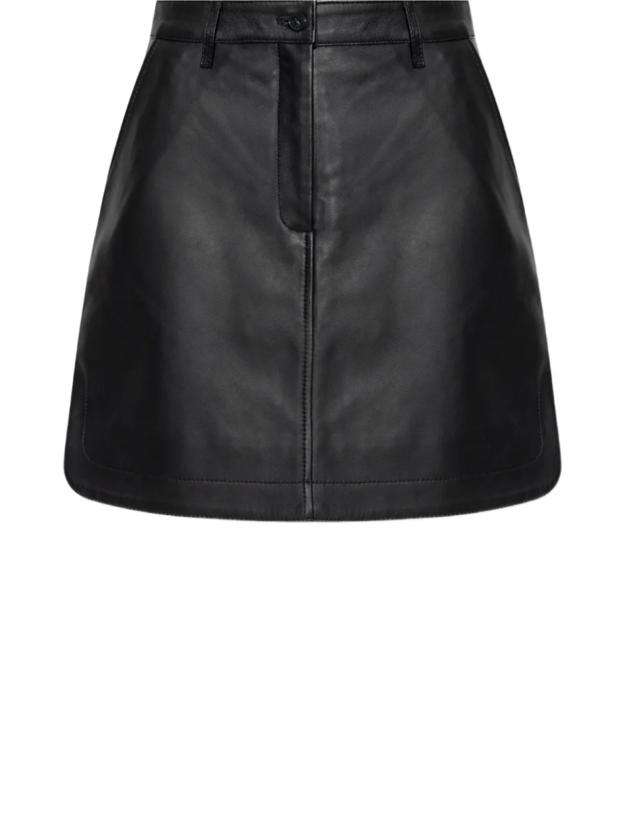 Кожаная юбка Maison Kitsuné, черный
Кожаная юбка Maison Kitsuné, черный