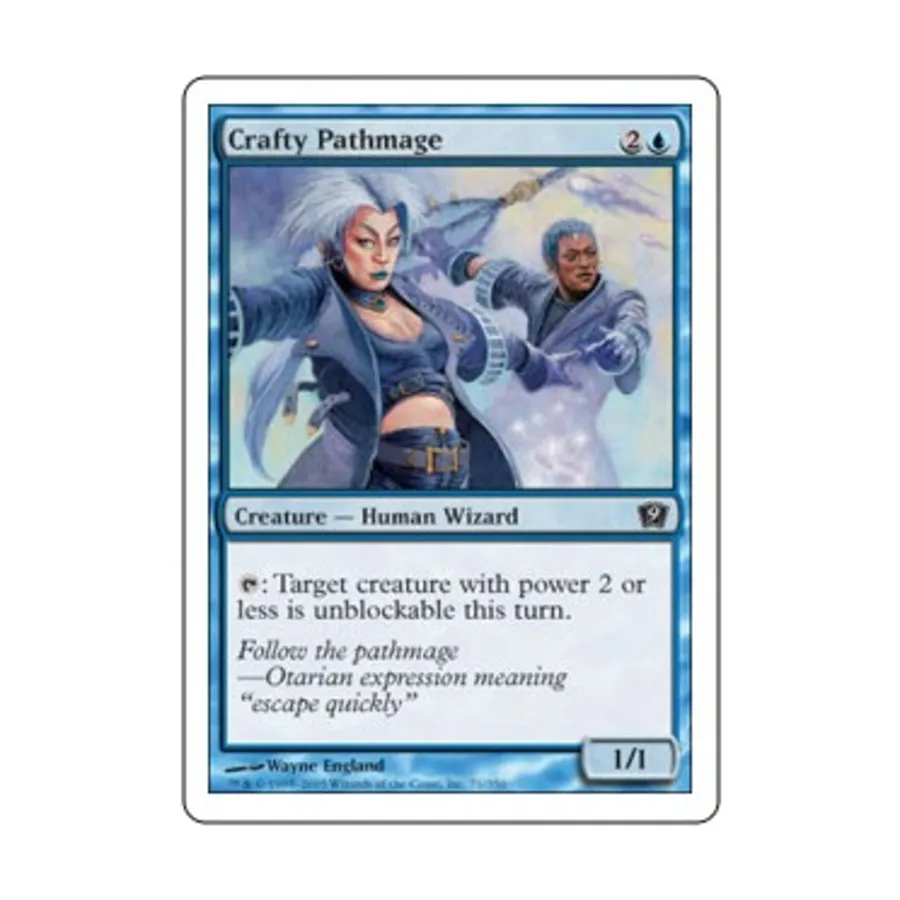 CCG Искусный маг пути (С), MTG - 9th Edition
CCG Искусный маг пути (С), MTG - 9th Edition