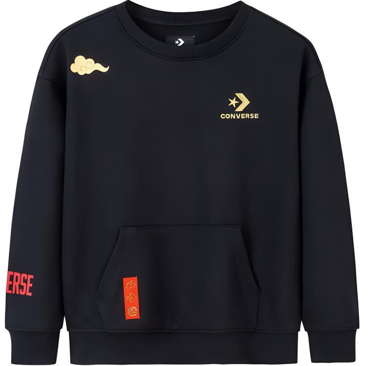 Свитер Jet для подростков Converse, черный
Свитер Jet для подростков Converse, черный