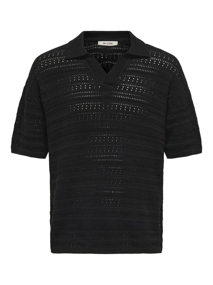 Рубашка-поло ONLY & SONS, черный
Рубашка-поло ONLY & SONS, черный
