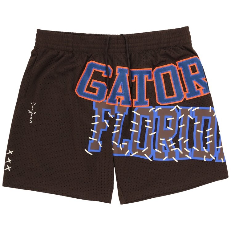 Шорты Cactus Jack By Travis Scott Cactus Jack by Travis Scott x Mitchell & Ness University Of Florida Shorts, коричневый
Шорты Cactus Jack By Travis Scott Cactus Jack by Travis Scott x Mitchell & Ness University Of Florida Shorts, коричневый
