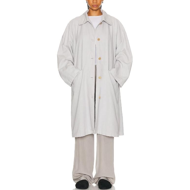 Пальто женское светло-серое The Row
Пальто женское светло-серое The Row