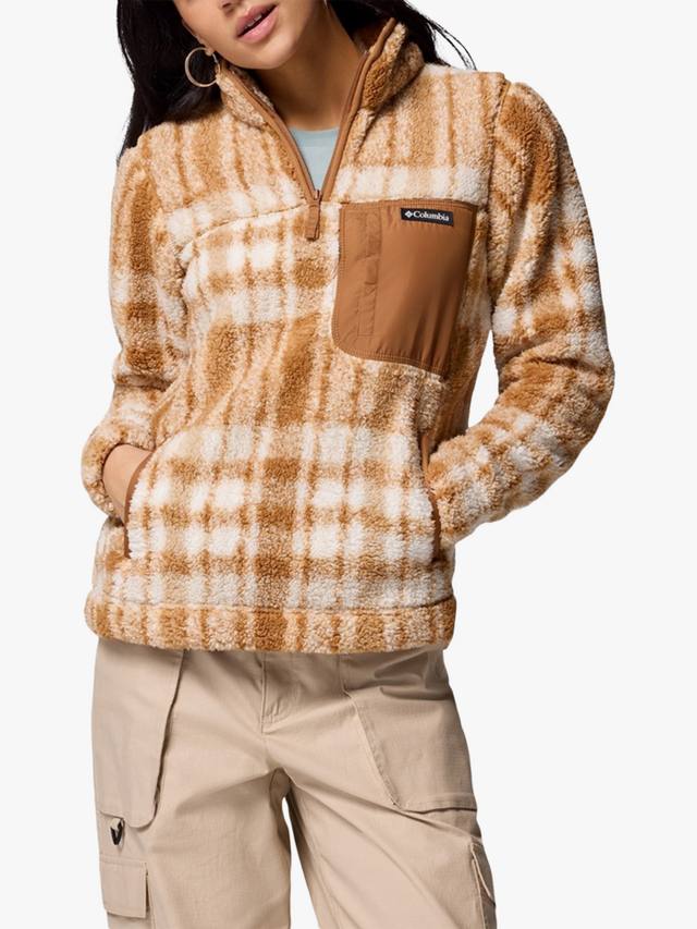 Женская флисовая кофта West Bend с молнией на четверть Columbia, Camel Brown
Женская флисовая кофта West Bend с молнией на четверть Columbia, Camel Brown