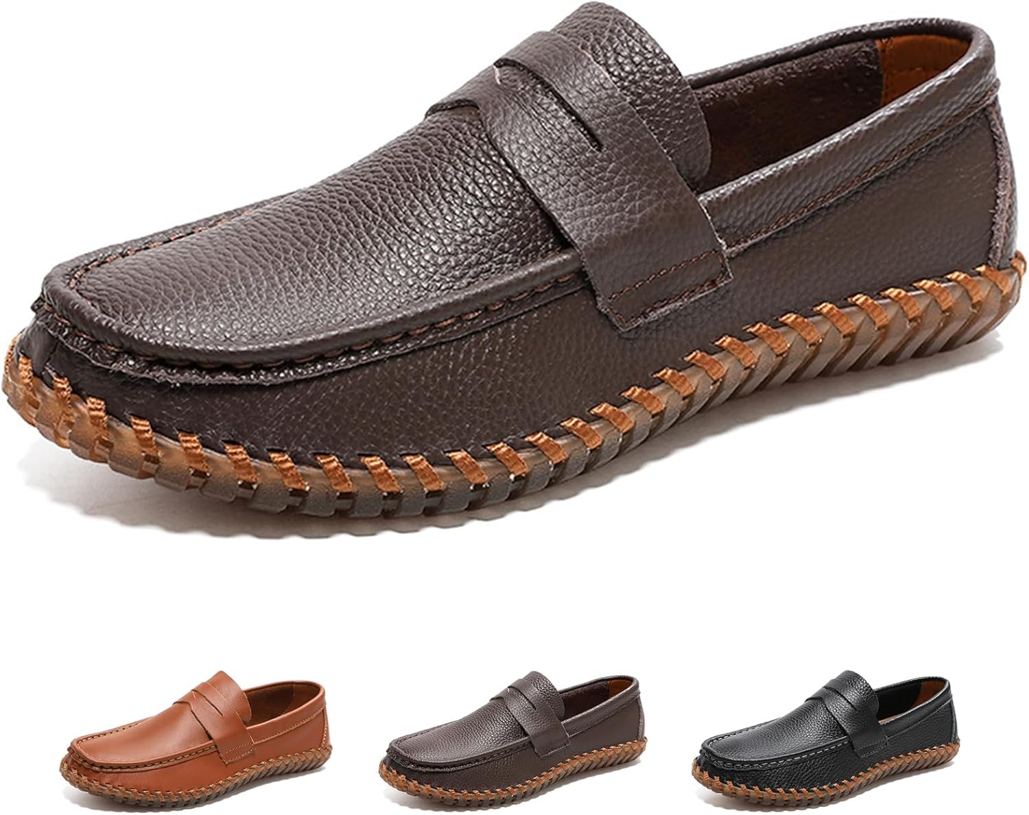 Мужские кожаные мокасины ADKGBE, повседневные лоферы, удобные мягкие легкие, с ручной строчкой, классические лоферы с прорезью для монеты, свадебные, деловые, для прогулок и вождения, противоскользящие, плоские туфли, темно-коричневый
Мужские кожаные мокасины ADKGBE, повседневные лоферы, удобные мягкие легкие, с ручной строчкой, классические лоферы с прорезью для монеты, свадебные, деловые, для прогулок и вождения, противоскользящие, плоские туфли, темно-коричневый