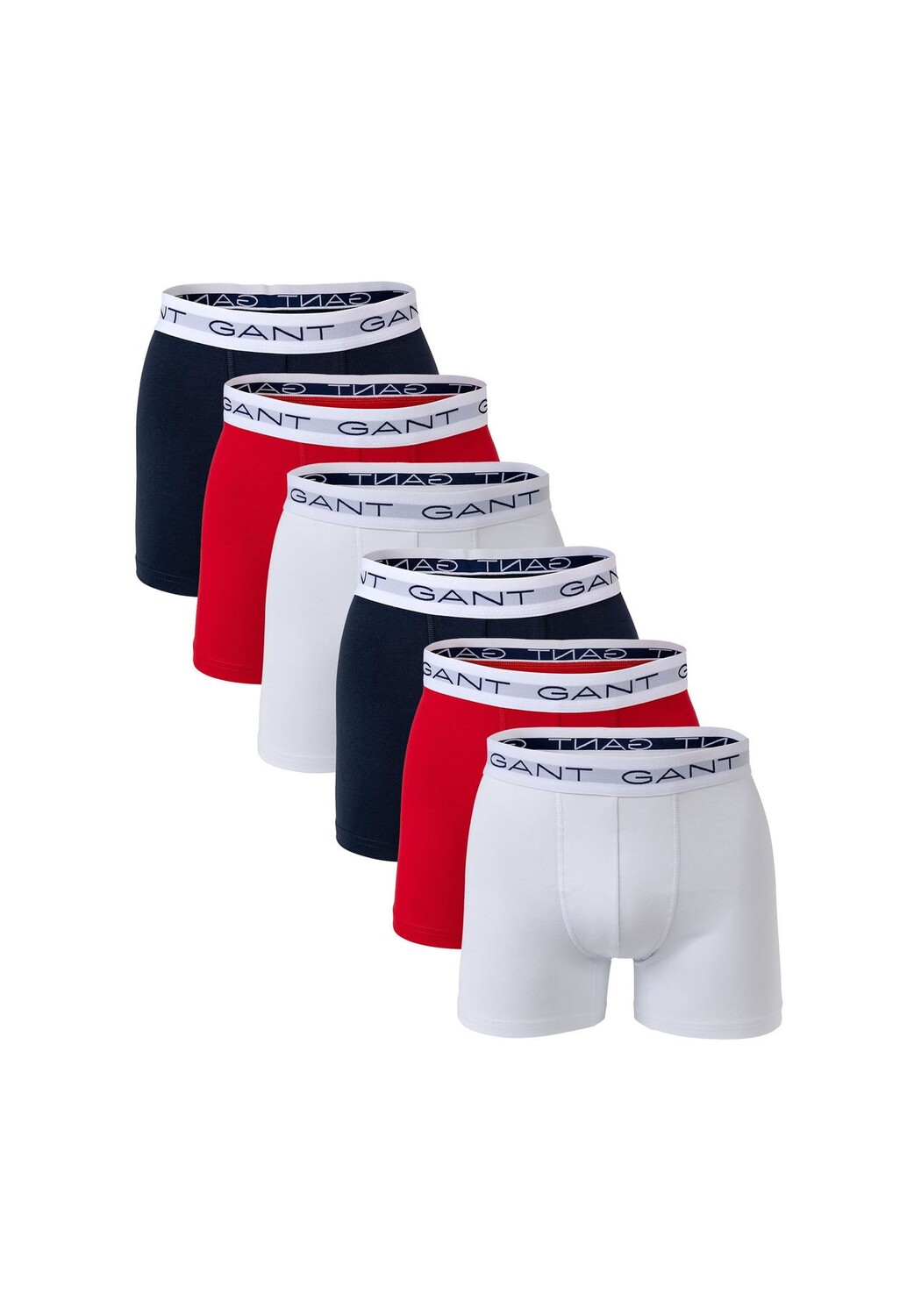Мужские боксеры, 6 шт. - трусы-боксеры, хлопок стрейч, однотонные GANT, цвет Mehrfarbig
Мужские боксеры, 6 шт. - трусы-боксеры, хлопок стрейч, однотонные GANT, цвет Mehrfarbig
