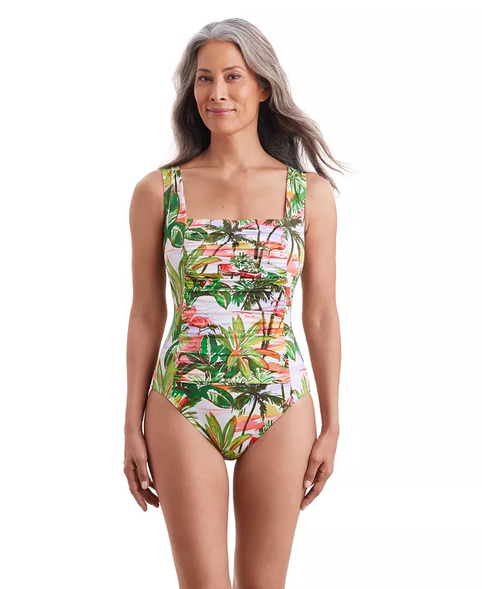 Женский купальник Divine Solids с квадратным вырезом и рельефными швами ShapeSolver by Mimi Flamingo, мультиколор
Женский купальник Divine Solids с квадратным вырезом и рельефными швами ShapeSolver by Mimi Flamingo, мультиколор