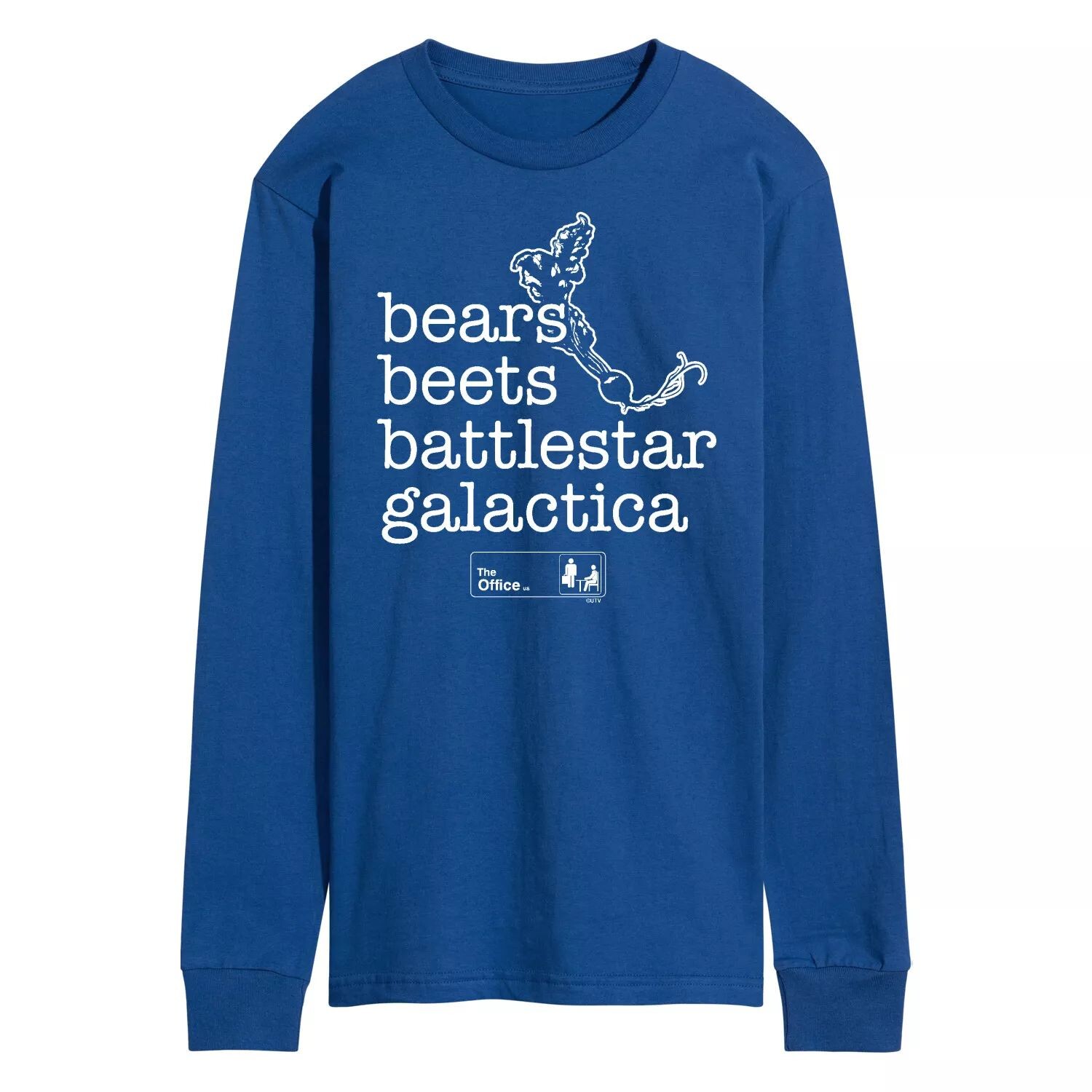 Мужская футболка с длинными рукавами The Office Bears Beets Licensed Character
Мужская футболка с длинными рукавами The Office Bears Beets Licensed Character