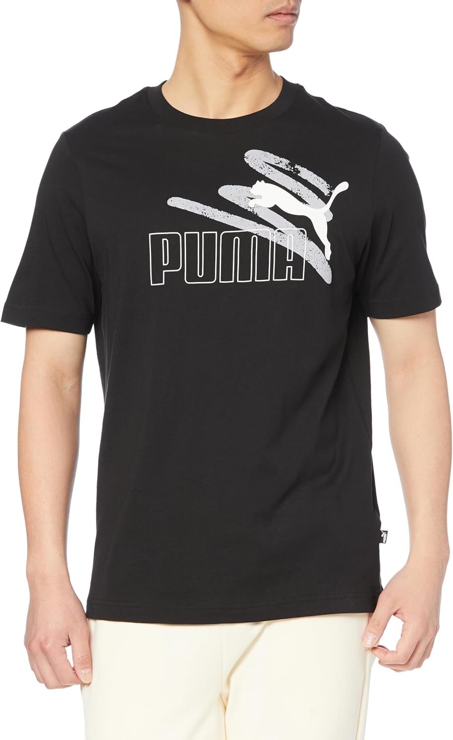 Мужская повседневная футболка PUMA, свободный крой, летняя футболка с логотипом ESS+ LOGO LAB (681177), черный
Мужская повседневная футболка PUMA, свободный крой, летняя футболка с логотипом ESS+ LOGO LAB (681177), черный