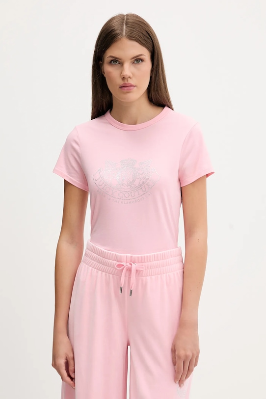 Футболка Juicy Couture, розовый
Футболка Juicy Couture, розовый