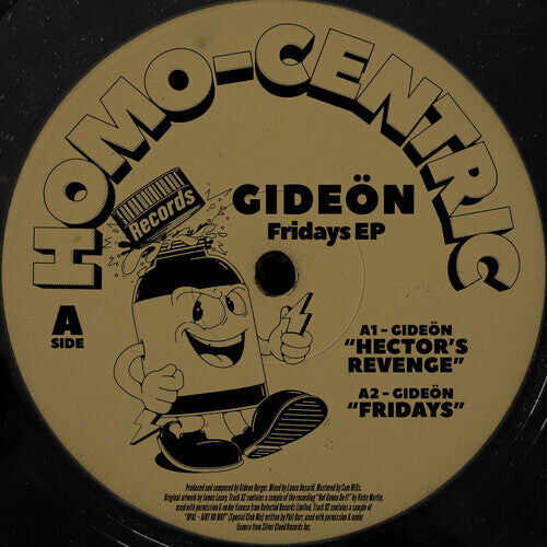 Сингл 12" Gideon: Fridays EP
Сингл 12" Gideon: Fridays EP