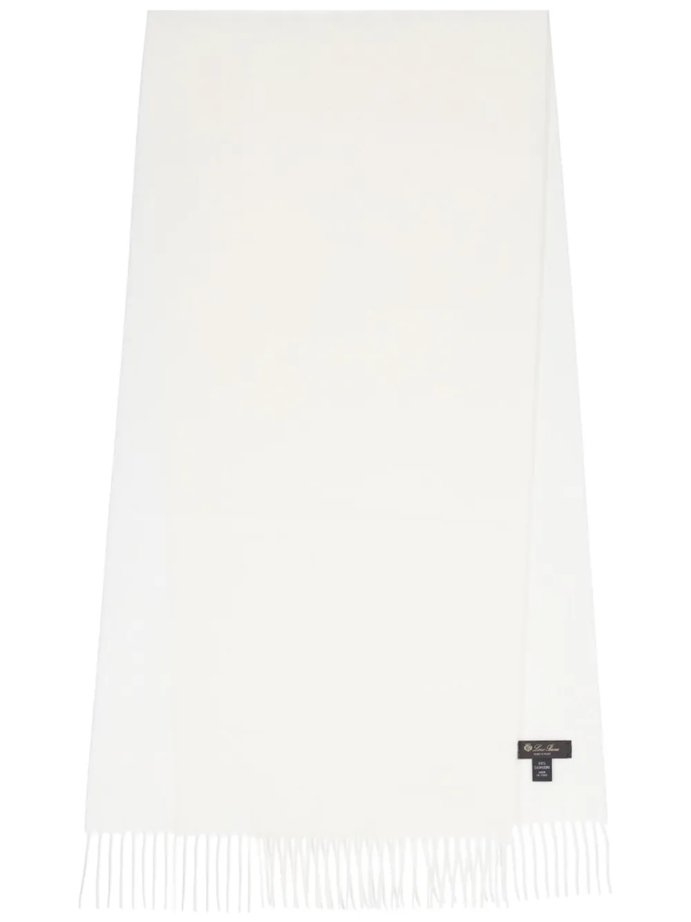 Кашемировый шарф Loro Piana, белый
Кашемировый шарф Loro Piana, белый