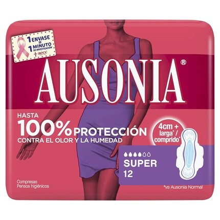 Damenbinden Super с крыльями 12 единиц 12 штук Ausonia
Damenbinden Super с крыльями 12 единиц 12 штук Ausonia
