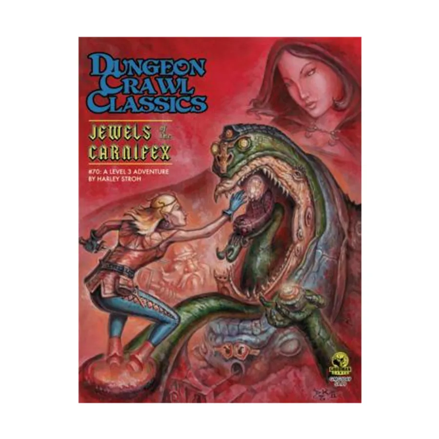 Модуль Jewels of the Carnifex (1st Printing), Dungeon Crawl Classics Role Playing Games - Adventures
Модуль Jewels of the Carnifex (1st Printing), Dungeon Crawl Classics Role Playing Games - Adventures
