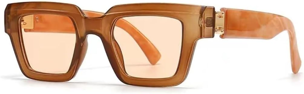 Солнцезащитные очки для мужчин и женщин - защита UV400 - прозрачные градиентные очки в стиле панк для занятий спортом на открытом воздухе и вождения LXLHWN, Ttyj207-12
Солнцезащитные очки для мужчин и женщин - защита UV400 - прозрачные градиентные очки в стиле панк для занятий спортом на открытом воздухе и вождения LXLHWN, Ttyj207-12