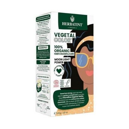 Органический растительный краситель Moon Light Power 100 г, Herbatint
Органический растительный краситель Moon Light Power 100 г, Herbatint