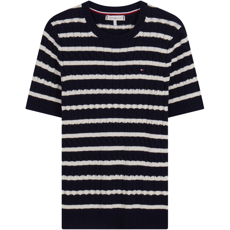 Tommy Hilfiger Вязаный свитер кабельной вязкой
Tommy Hilfiger Вязаный свитер кабельной вязкой