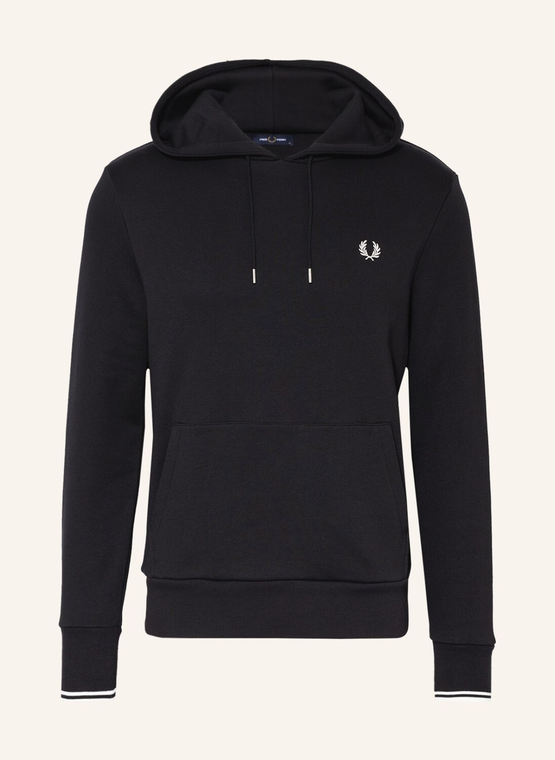 Худи FRED PERRY M2643, черный 
Худи FRED PERRY M2643, черный