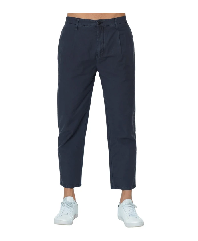 Хлопковые брюки зауженного кроя Tommy Hilfiger, синий
Хлопковые брюки зауженного кроя Tommy Hilfiger, синий