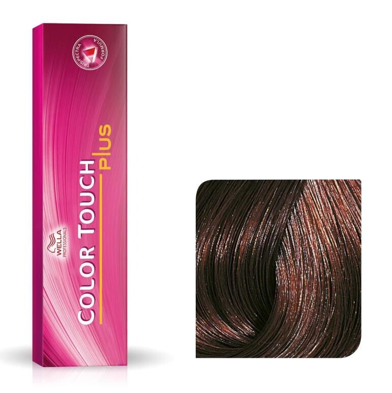Полуперманентная краска для волос без аммиака 55/04 Wella Professionals Color Touch Plus, 60 мл
Полуперманентная краска для волос без аммиака 55/04 Wella Professionals Color Touch Plus, 60 мл