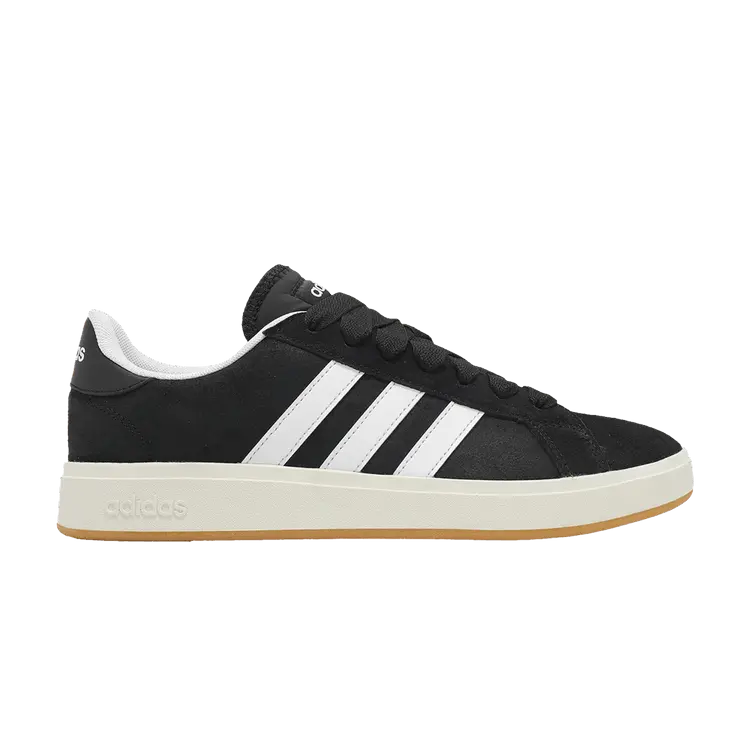 Кроссовки adidas Grand Court Base 00s 'Black White Gum', черный
Кроссовки adidas Grand Court Base 00s 'Black White Gum', черный