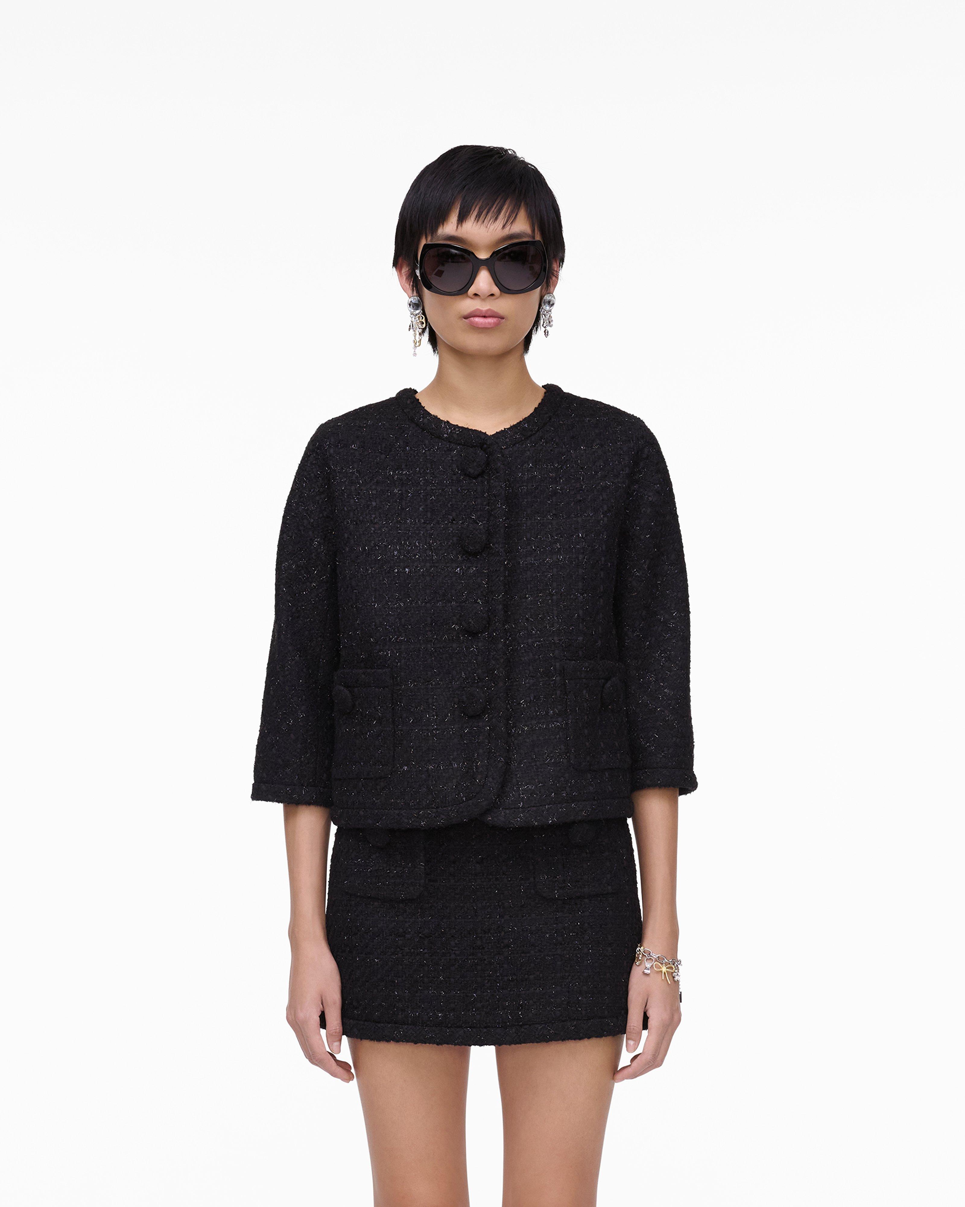 Женский пиджак из твида Marc Jacobs, черный
Женский пиджак из твида Marc Jacobs, черный