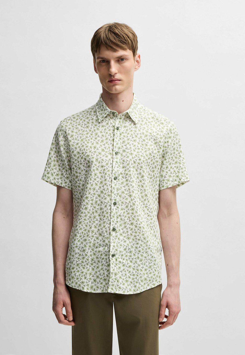 Рубашка ROAN KEN BOSS, зеленый
Рубашка ROAN KEN BOSS, зеленый