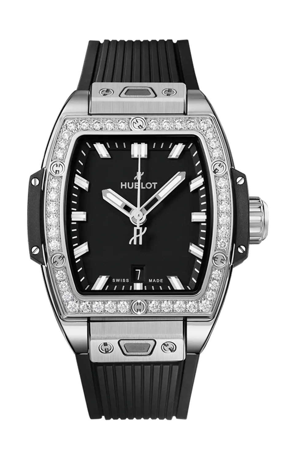 Часы Hublot Spirit of big bang из стали с бриллиантами 32 мм
Часы Hublot Spirit of big bang из стали с бриллиантами 32 мм