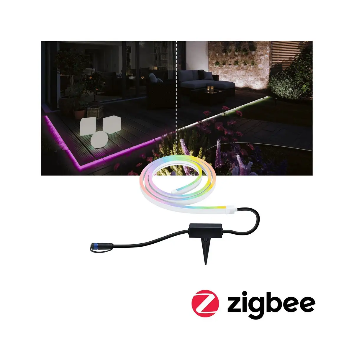 Светодиодный садовый прожектор Paulmann "Plug & Shine Stripe Smooth, одинарная полоса IP67 RGBW+ 11W белый ", 1 лампочка, Smart Home Zigbee 3.0 Высота: 2,0 см, белый
Светодиодный садовый прожектор Paulmann "Plug & Shine Stripe Smooth, одинарная полоса IP67 RGBW+ 11W белый ", 1 лампочка, Smart Home Zigbee 3.0 Высота: 2,0 см, белый