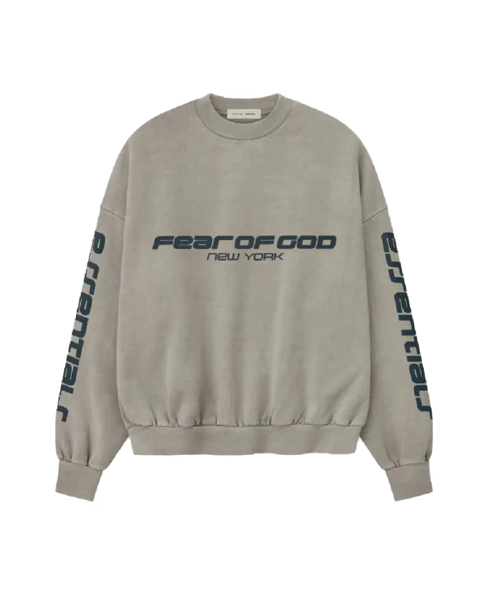 Укороченная свободная толстовка из плотного флиса Fear Of God, серый
Укороченная свободная толстовка из плотного флиса Fear Of God, серый