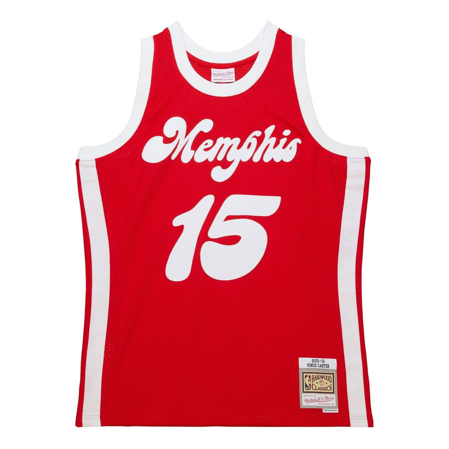 Джерси Mitchell & Ness x NBA Memphis Grizzlies HWC 2015-16 Swingman Jersey 'Vince Carter 15', красный 
Джерси Mitchell & Ness x NBA Memphis Grizzlies HWC 2015-16 Swingman Jersey 'Vince Carter 15', красный