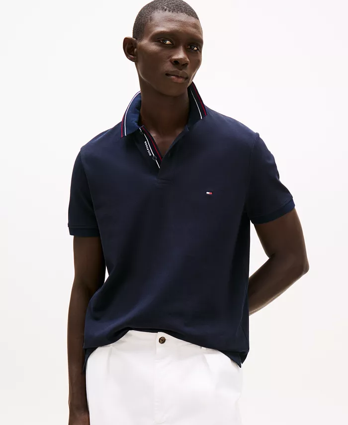 Мужская классическая поло с планкой Big & Tall Tommy Hilfiger, синий
Мужская классическая поло с планкой Big & Tall Tommy Hilfiger, синий