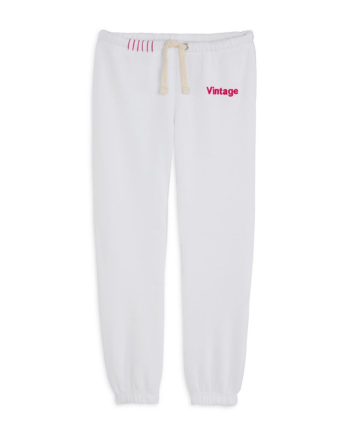 Детские спортивные брюки VINTAGE с вышивкой для девочек - подростковый размер Vintage Havana, белый 
Детские спортивные брюки VINTAGE с вышивкой для девочек - подростковый размер Vintage Havana, белый