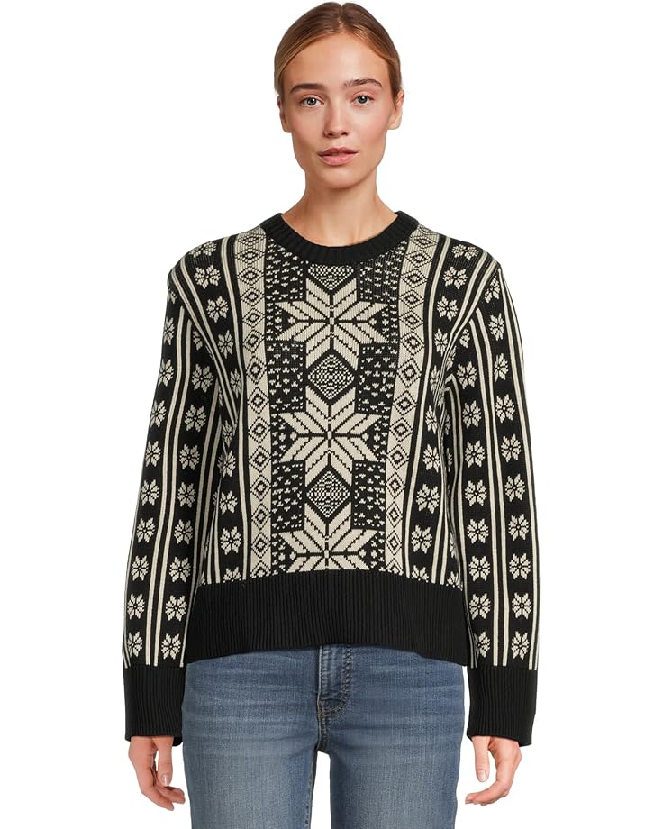 Женский свитер Faherty Sun Valley Crew, Midnight Snowflake
Женский свитер Faherty Sun Valley Crew, Midnight Snowflake