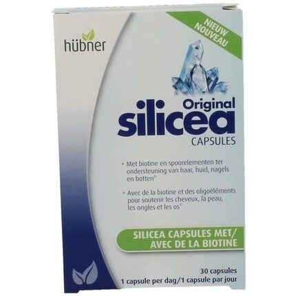 Hubner Original Silicea капсулы с биотином, 30 капсул
Hubner Original Silicea капсулы с биотином, 30 капсул