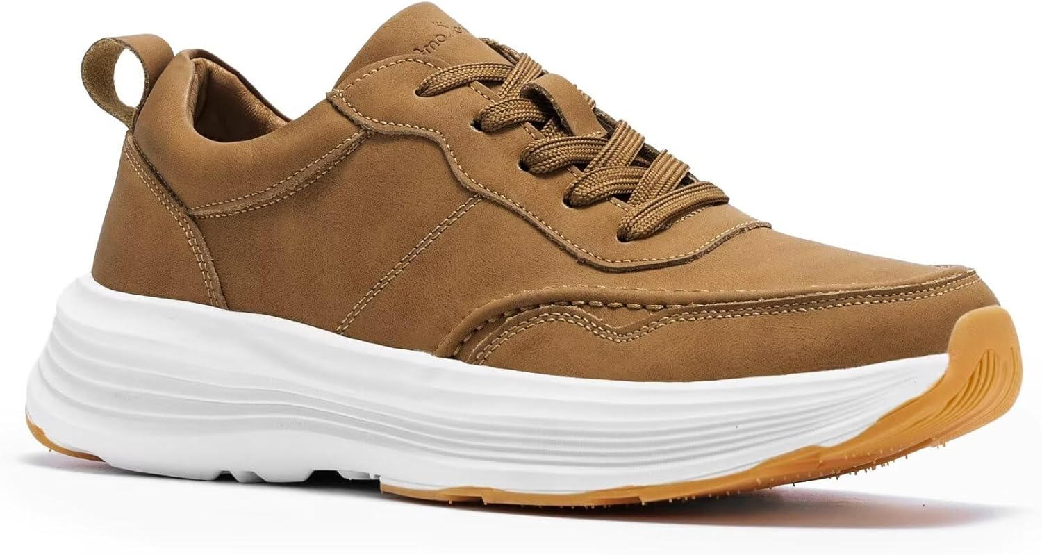 Мужские ортопедические кожаные туфли для ходьбы OrthoComfoot: удобная поддержка свода стопы, коричневый
Мужские ортопедические кожаные туфли для ходьбы OrthoComfoot: удобная поддержка свода стопы, коричневый