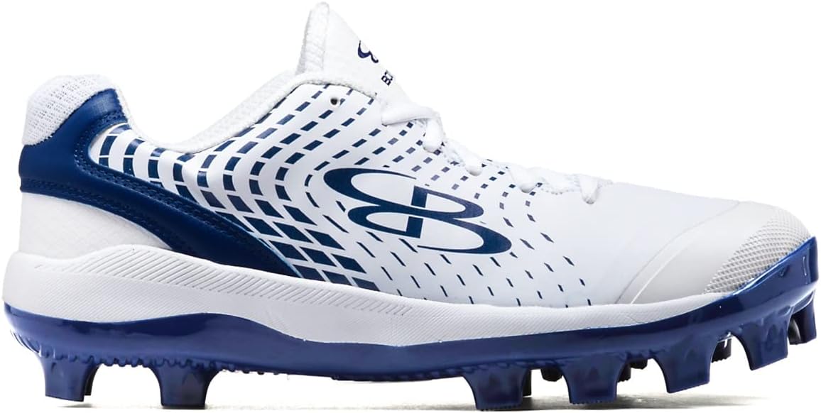 Бутсы Boombah Men's Dart Pursuit с формованными шипами - несколько цветов - разные размеры, белый/синий
Бутсы Boombah Men's Dart Pursuit с формованными шипами - несколько цветов - разные размеры, белый/синий