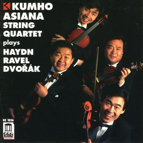 CD диск Kumho Asiana String Quartet: Plays Haydn-Ravel & Dvorak
CD диск Kumho Asiana String Quartet: Plays Haydn-Ravel & Dvorak