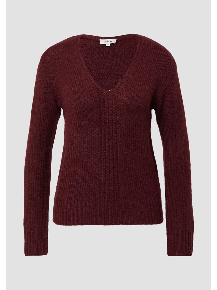 Вязаный свитер в цвете 3902_bordeaux s.Oliver
Вязаный свитер в цвете 3902_bordeaux s.Oliver