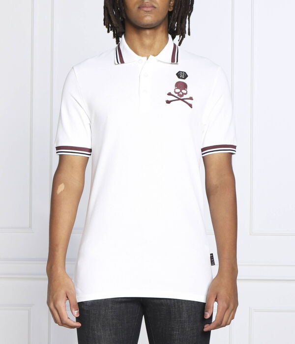 Рубашка поло Regular fit Philipp Plein, белый
Рубашка поло Regular fit Philipp Plein, белый
