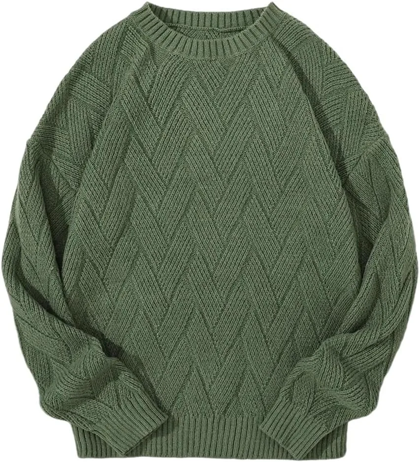 Свитер с круглым вырезом OWEIEYEU
Свитер с круглым вырезом OWEIEYEU