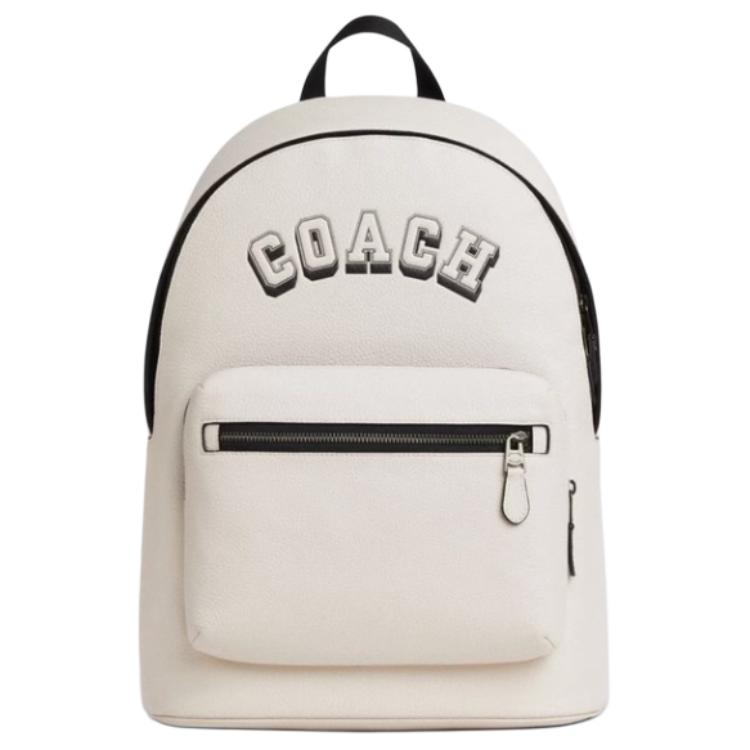 COACH Кожаный рюкзак средний размер мужской черный белый
COACH Кожаный рюкзак средний размер мужской черный белый