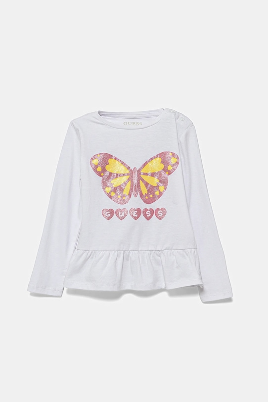 Детская хлопковая водолазка Guess, белый
Детская хлопковая водолазка Guess, белый