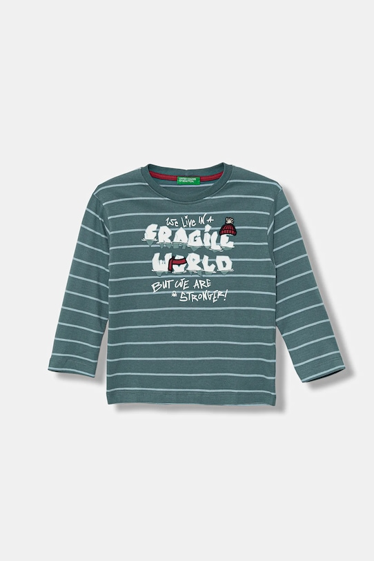 Детская хлопковая кофта с длинным рукавом United Colors Of Benetton, зеленый
Детская хлопковая кофта с длинным рукавом United Colors Of Benetton, зеленый