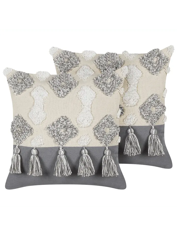 Декоративная подушка Beliani 2er Set Deko ALOCASIA, цвет beige/grau/weiß
Декоративная подушка Beliani 2er Set Deko ALOCASIA, цвет beige/grau/weiß