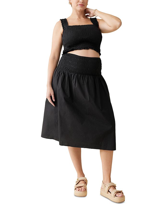 Поплиновый комплект с топом Ingrid & Isabel, черный 
Поплиновый комплект с топом Ingrid & Isabel, черный